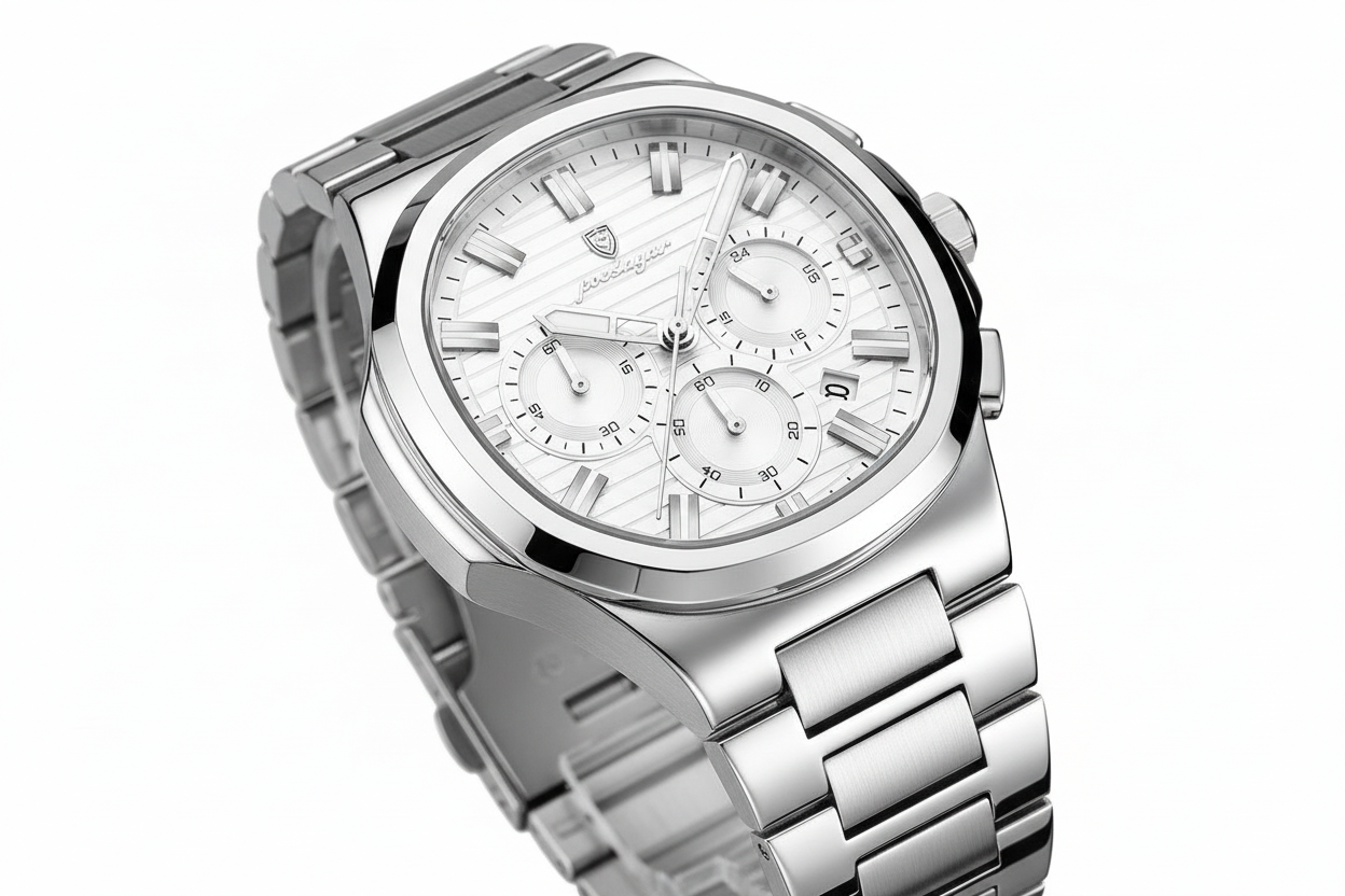 Detalle del reloj - ángulo 3/4