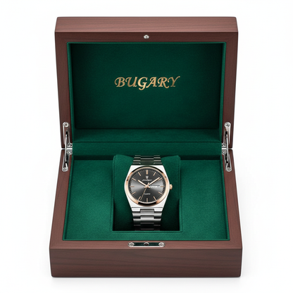 Caja Bugary con reloj