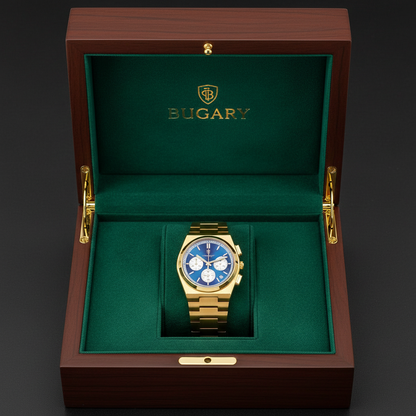 Caja Bugary con reloj