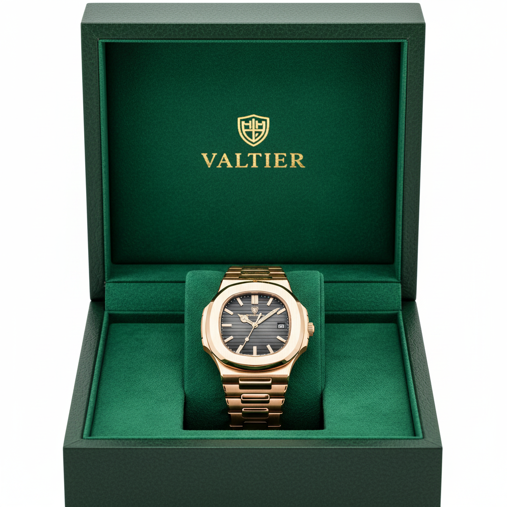 Reloj Octagon con caja VALTIER